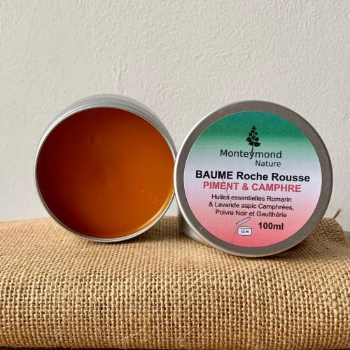 Baume Roche rousse - Piment & Camphre /100ml